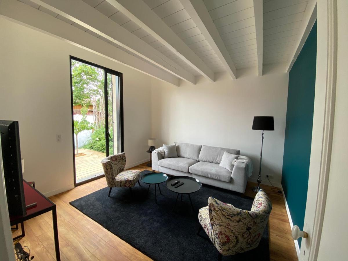 Jolie maison neuve centre Andernos Extérieur photo